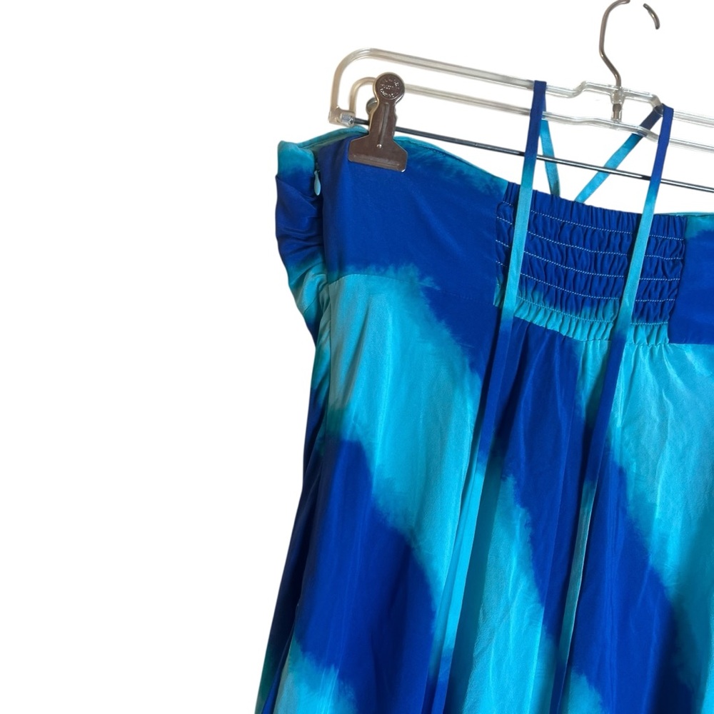 Michael Michael kors strapless 100% silk halter dress - Picture 7 of 10